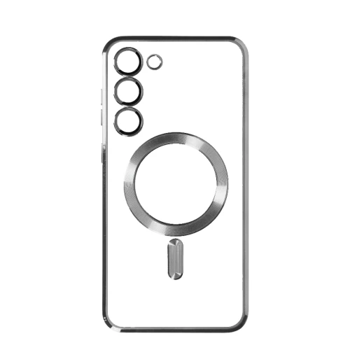 Silikonska futrola Magsafe  Samsung A36 SILVER