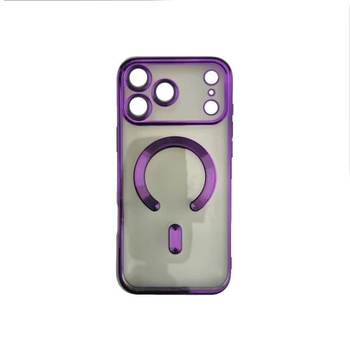 Silikonska futrola Magsafe Iphone 17 Pro LILA