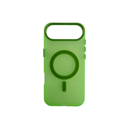 Silikonska futrola Magsafe FLURO COLOR Iphone 17 Air ZELENA