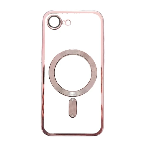 Silikonska futrola Magsafe Iphone 16e17e ROZE