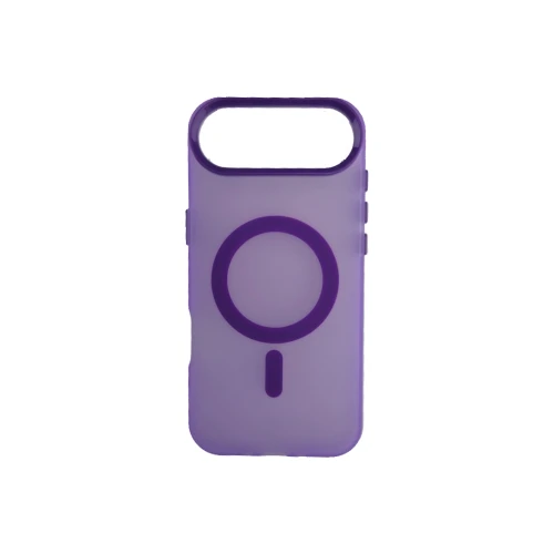 Silikonska futrola Magsafe FLURO COLOR Iphone 17 Air LJUBIČASTA