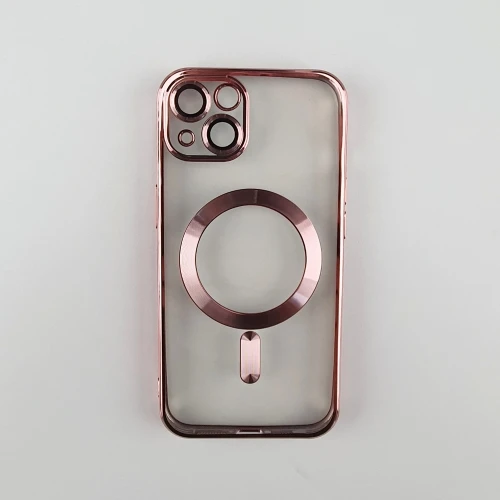 Silikonska futrola Magsafe Iphone 13 ROZE