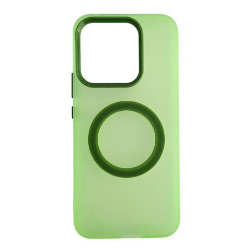 Silikonska futrola Magsafe FLURO COLOR HONOR 400 Lite ZELENA