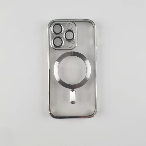Silikonska futrola Magsafe Iphone 14 Pro Max SILVER