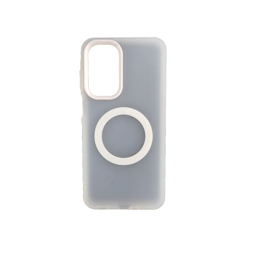 Silikonska futrola Magsafe FLURO COLOR Samsung A17 BELA