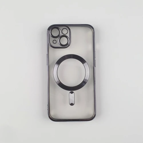 Silikonska futrola Magsafe Iphone 14 CRNA