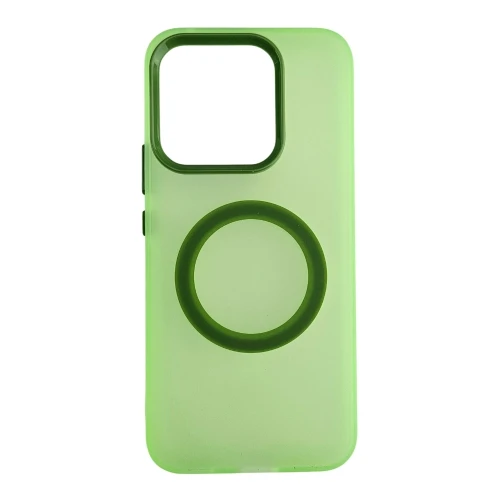Silikonska futrola Magsafe FLURO COLOR Honor X8C ZELENA