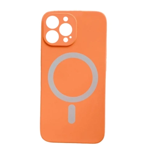 Silikonska futrola Magsafe COLOR Iphone 14 Pro Max NARANDŽASTA