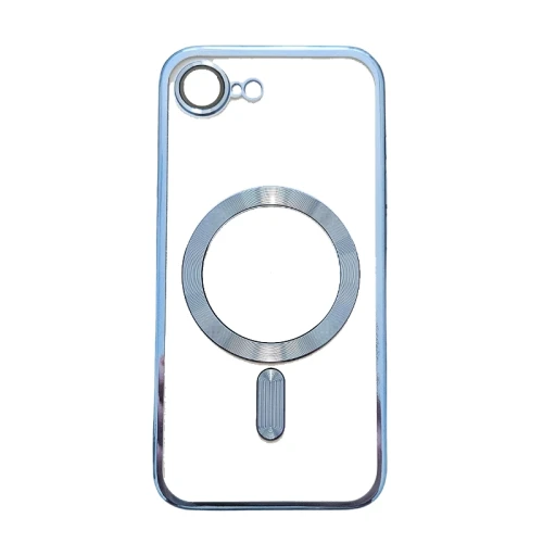 Silikonska futrola Magsafe Iphone 16e 17e PLAVA