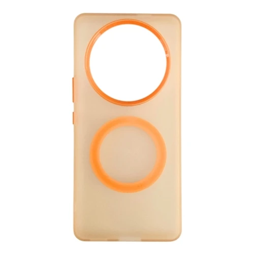 Silikonska futrola Magsafe FLURO COLOR Honor Magic 8 Lite NARANDŽASTA