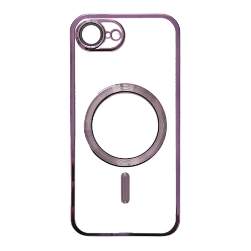 Silikonska futrola Magsafe Iphone 16e 17e LILA