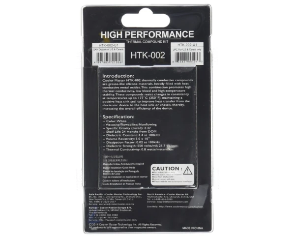 COOLER MASTER Termalna pasta (HTK-002-U1-GP)