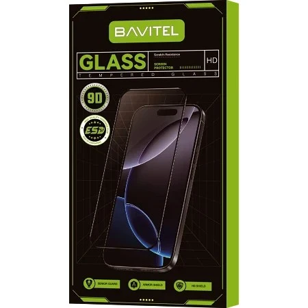 iPhone 17 Pro 9D Bavitel zaštitno staklo