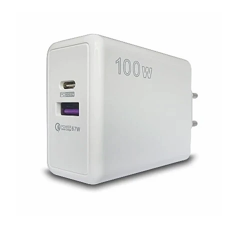 Bavitel punjač 100W Usb A+ Type C bela  KeKe – F003
