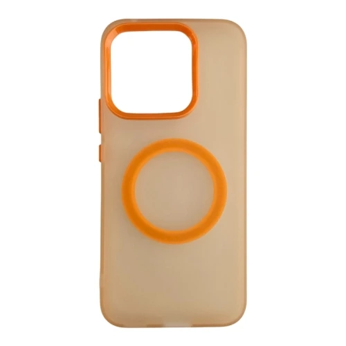 Silikonska futrola Magsafe FLURO COLOR Honor 600 NARANDŽASTA