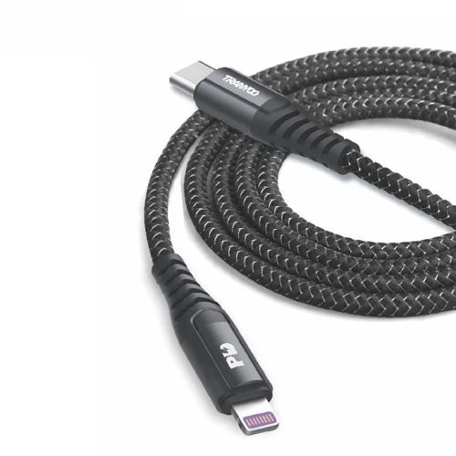 TRANYOO USB Data kabl T-P16 2m Type C-Lighting 20w ojačan
