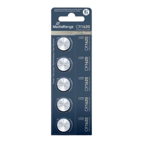 MediaRange Germany baterije CR1620  65mAh, 3V - pakovanje 15