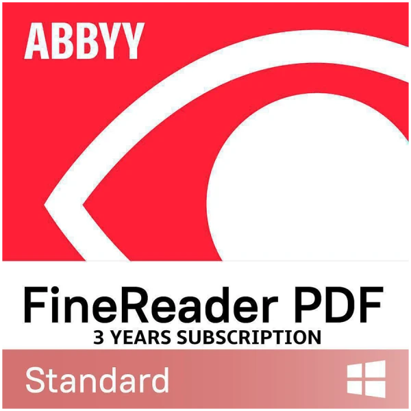 ABBYY FineReader PDF Standard, Single User License (ESD), Subscription, 3y ( FRSW-FMCL-X ) 