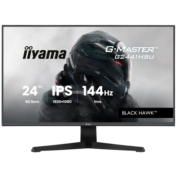 24 inch IPS Gaming G-Master Black Hawk FreeSync 1920x1080 144Hz 300cdm2 HDMI DisplayPort 1ms MPRT Adaptive Sync Speakers USB 2x 2.0 Black T