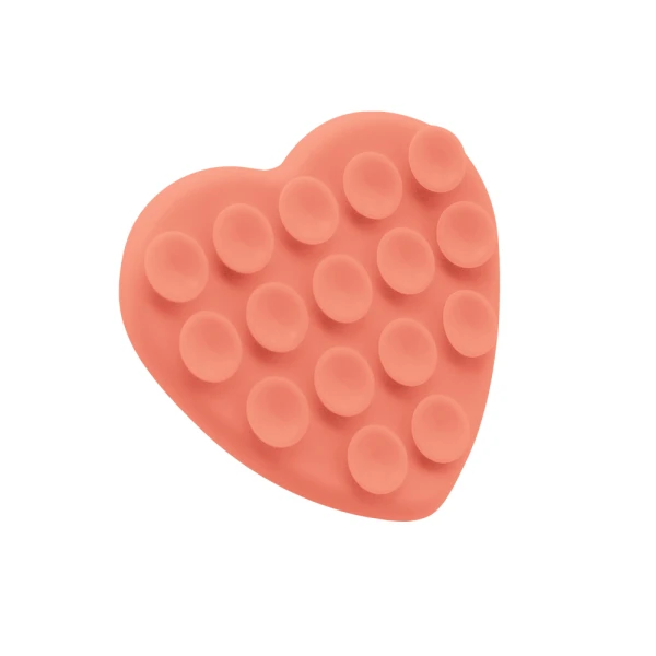 Stiker za mobilni telefon bubble heart roze