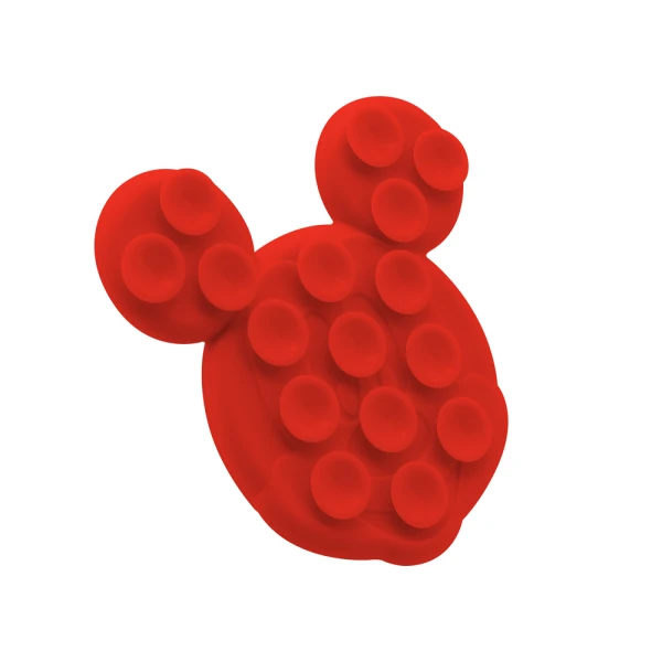 Stiker za mobilni telefon bubble mouse crveni