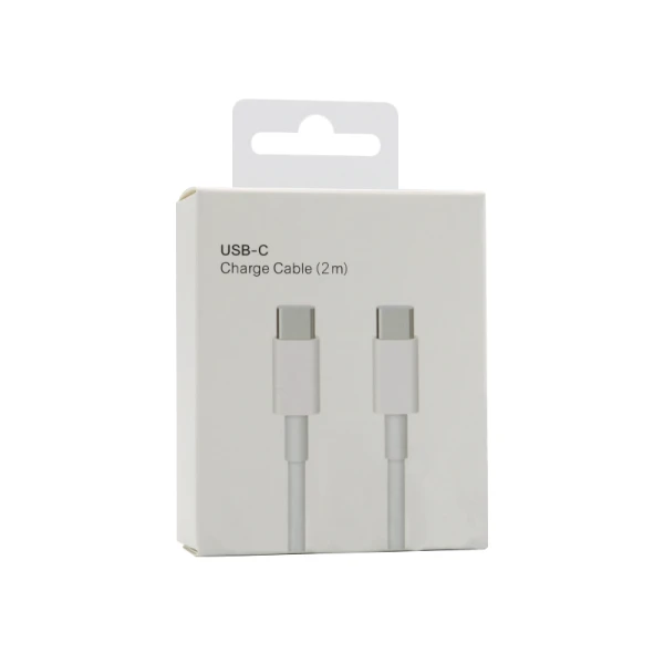 Usb data kabal pd type-c na type-c beli 2m
