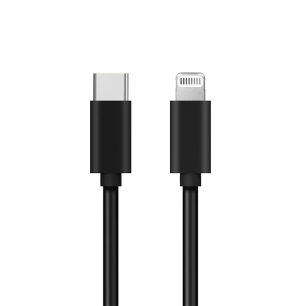 Usb data kabal pd za iphone type c na lightning 3a crni 1m