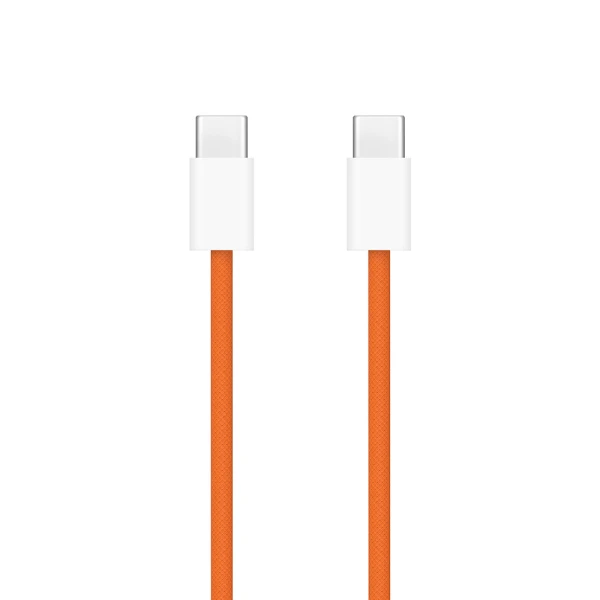 Usb data kabal za iphone 17/air/17 pro/17 pro max type c na type c 60w 1m narandzasti