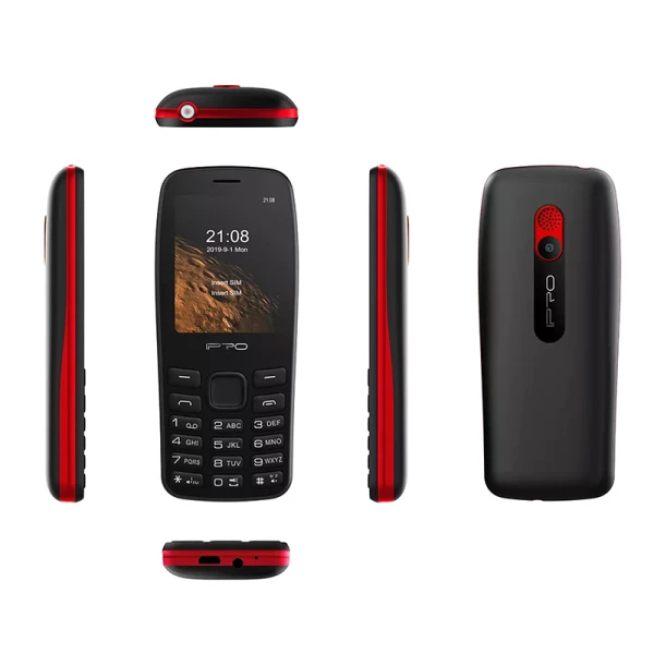 Mobilni telefon ipro a25 2.4 ds 32mb/32mb crno-crveni