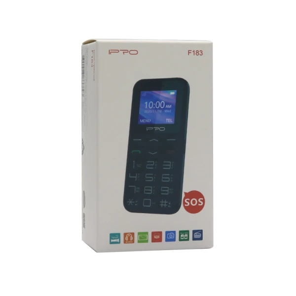 Mobilni telefon ipro senior f183 1.8 ds 32mb/32mb crni