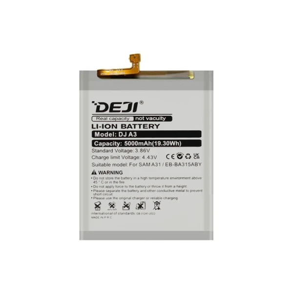 Baterija za samsung a225f/a315f/a325f galaxy a22 4g/a31/a32 4g (eb-ba315aby) 4860mah deji