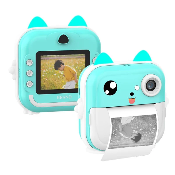 Mini kamera printer q5 plavi