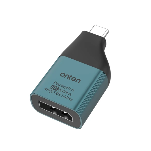 Adapter usb type-c na dp (zenski) 8k 60hz/4k 120hz (otn-uc103) onten