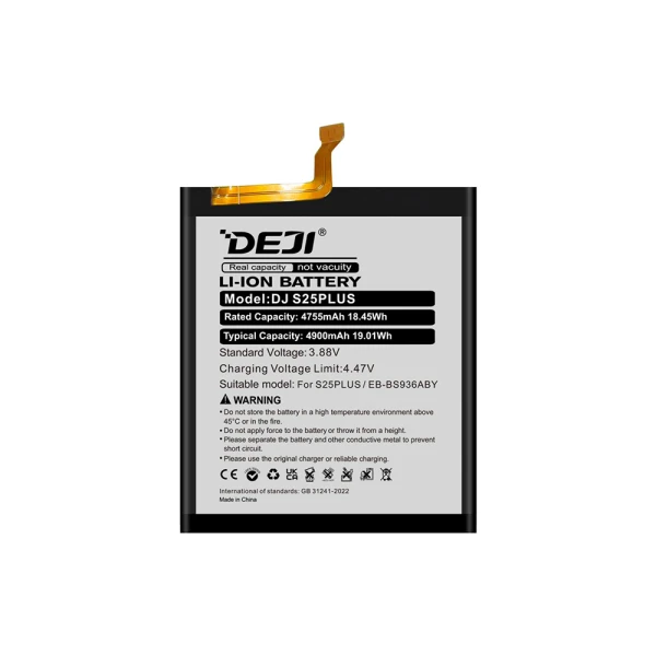 Baterija za samsung s936b galaxy s25 plus 5g (eb-bs936aby) 4755mah deji