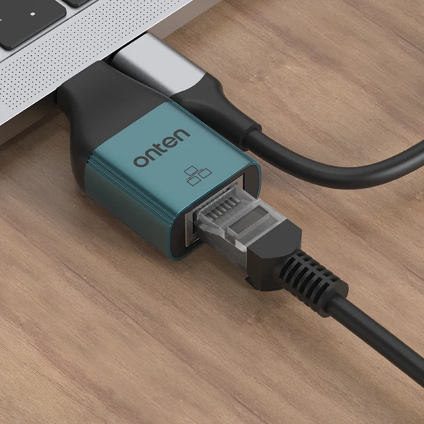 Adapter usb type-c na ethernet rj45 (zenski) 100mbps (otn-uc101h) onten
