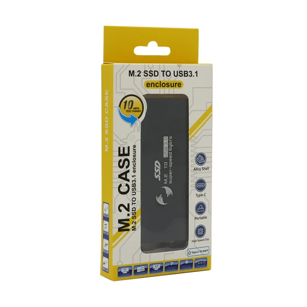 Adapter ssd nvme - usb 3.1 crni