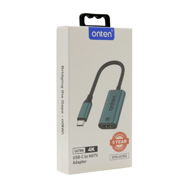 Adapter usb type-c na hdmi (zenski) 4k 30hz 20cm (otn-uc951) onten
