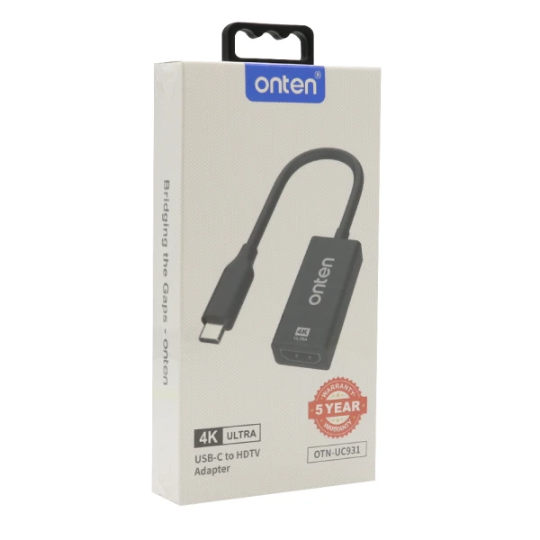 Adapter usb type-c na hdmi (zenski) 4k 30hz 15cm (otn-uc931) onten