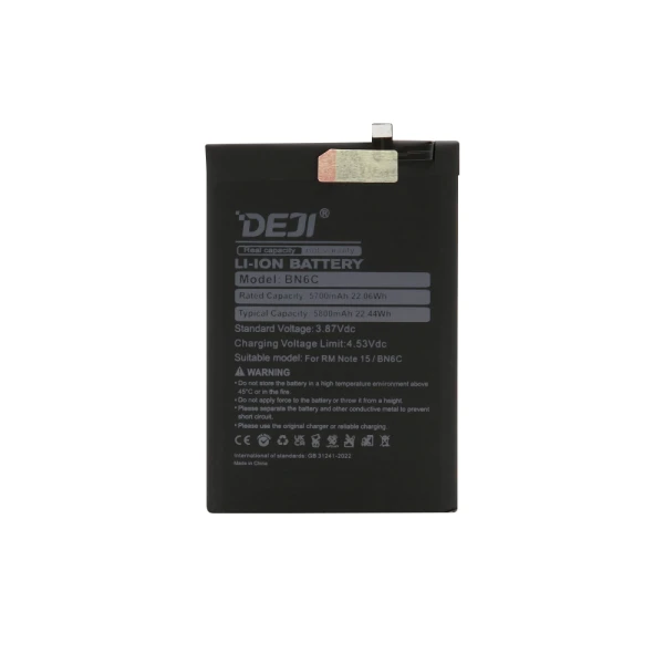 Baterija za xiaomi redmi note 15 (bn6c) 5700mah deji
