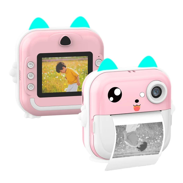 Mini kamera printer q5 pink