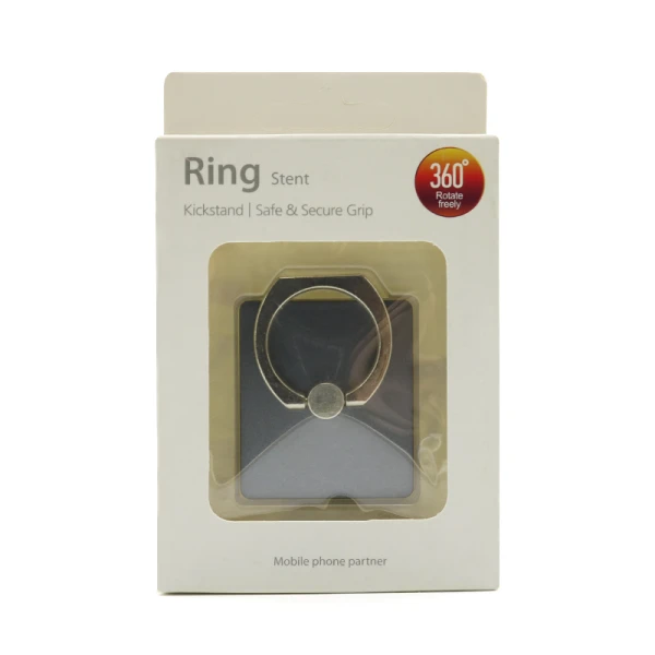 Drzac ring stent za mobilni telefon sivi