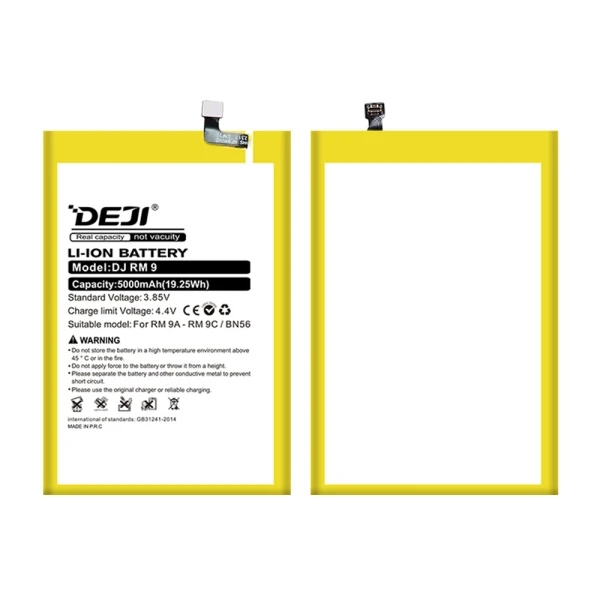 Baterija za xiaomi redmi 9a/9c/9i/9at/a1/poco c3/m2 pro (bn56) 5000mah deji