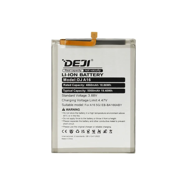Baterija za samsung a165f/a166b/a266b/a175f/a176b galaxy a16 4g/a16 5g/a26/a17 4g/a17 5g(eb-ba166aby) 4860mah deji