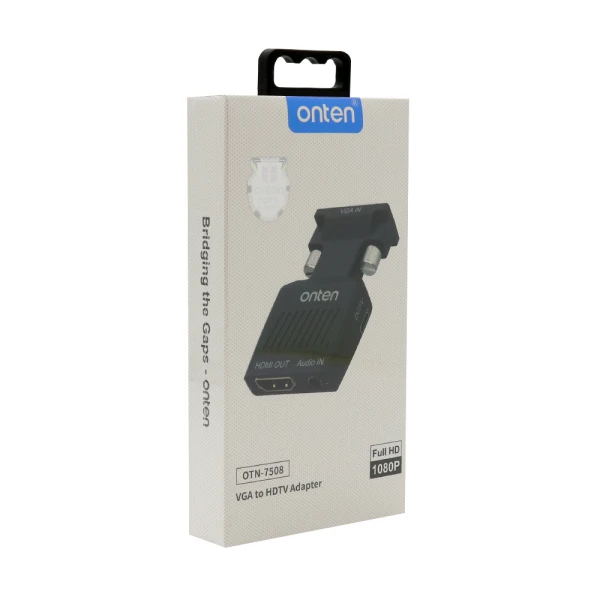 Adapter vga + jack 3.5mm na hdmi (zenski) 20cm  (otn-7508) onten