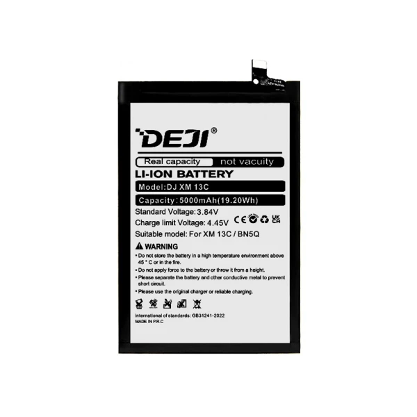 Baterija za xiaomi redmi 13c/poco c65/poco m6 5g (bn5q) 4900mah deji