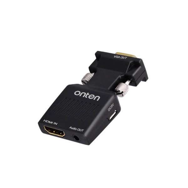 Adapter hdmi na vga sa audio prikljuckom jack 3.5mm dc 5v (otn-7557) onten