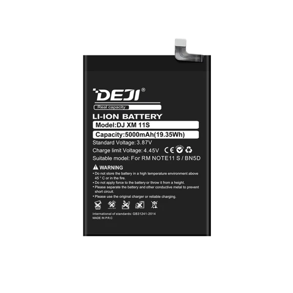 Baterija za xiaomi redmi note 11/11s 5000mah bn5d deji