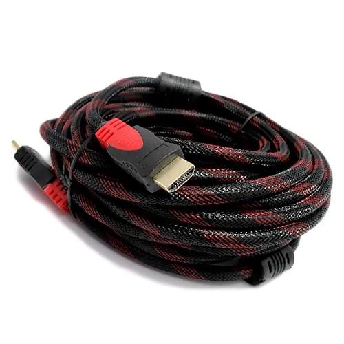 Hdmi kabal na hdmi 10m crno/crveni