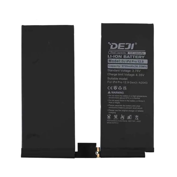 Baterija za ipad pro 12.9 gen 3 2018 9720mah deji