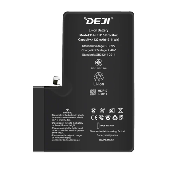 Baterija za iphone 15 pro max (6.7) 4422mah deji
